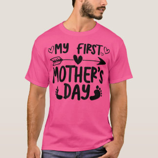 My First Mother's Day Pregnancy Announcement Pregn T-Shirt