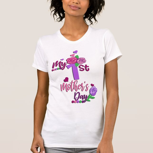 My First Mothers Day T-Shirt (Front)