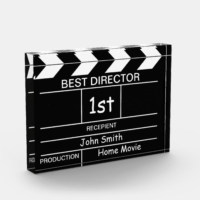 My First Movie Award (Left)