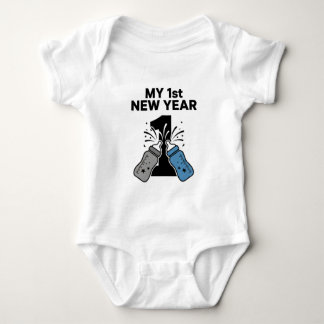 My First New Year 2026 Baby Cute New Year outfit Baby Bodysuit