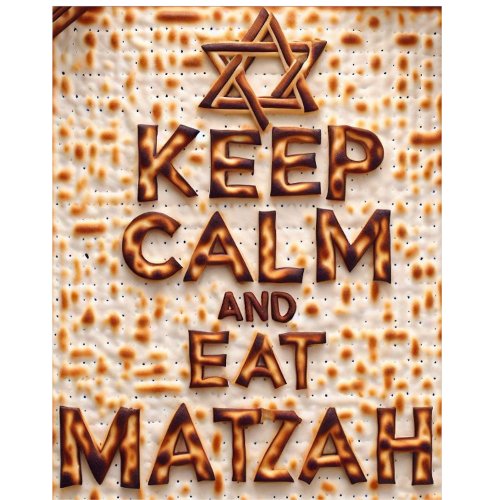 My first Passover _ Keep calm and eat Matzah Matzo Baby Bodysuit