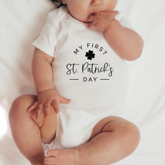 My First Patricks Day Baby Bodysuit (Creator Uploaded)