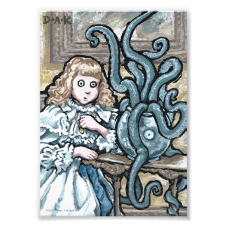 My First Pet #7 - Surreal Odd Goth Creature Photo Print