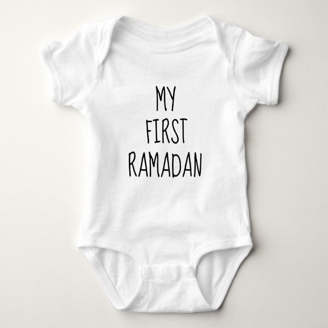 My first Ramadan Baby Bodysuit (Front)