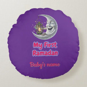 My first RAMADAN Round Pillow