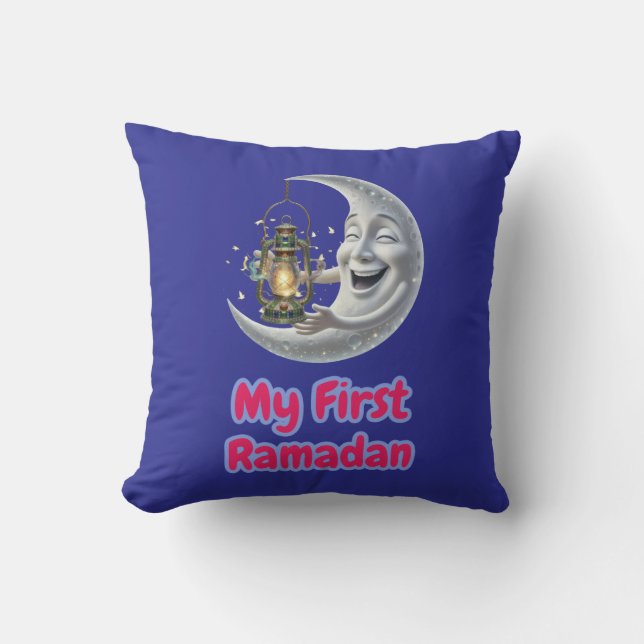 My first RAMADAN Throw Pillow (Front)