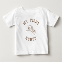 My First Rodeo - First Birthday Shirt