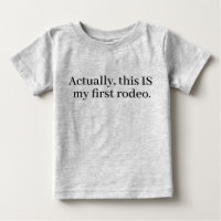 MY FIRST RODEO T-Shirt by Sandra Boynton