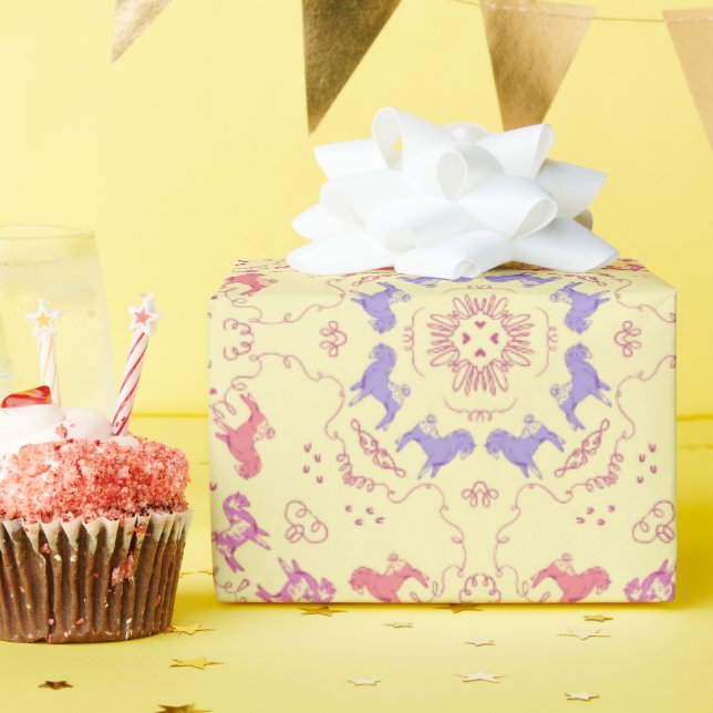 My First Rodeo Wrapping Paper (Birthday Party)