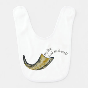 My First Rosh Hashanah Shofar Baby Bib