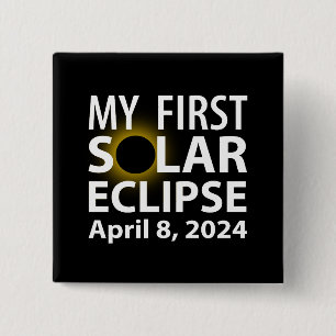 My First Solar Eclipse Button