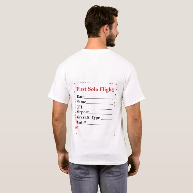 My First Solo Shirt (Back Full)