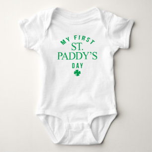 My First St Paddy's Day Baby - St Patrick Day Bodysuit