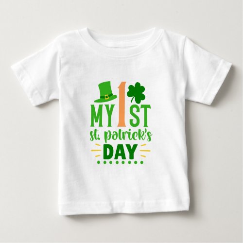 My First St Patricks Day Baby T_Shirt
