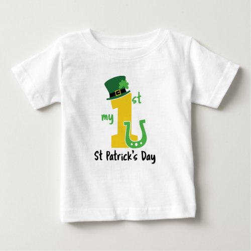 My First St Patricks Day Baby T_Shirt