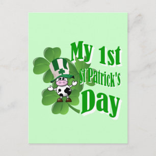 My first St Patrick's day Postcard