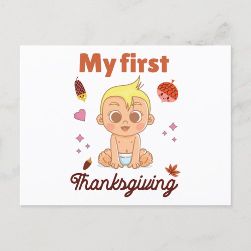 My first Thanksgiving Postcard