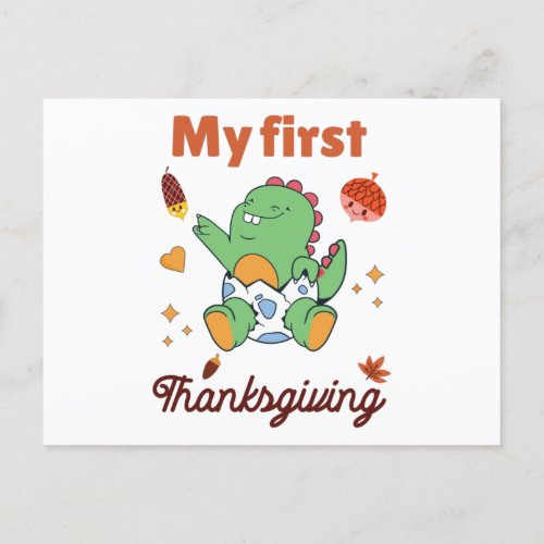 My first Thanksgiving Postcard