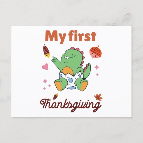 My first Thanksgiving Postcard