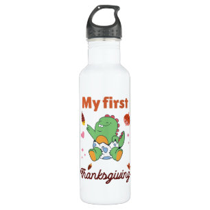 My first Thanksgiving Stainless Steel Water Bottle