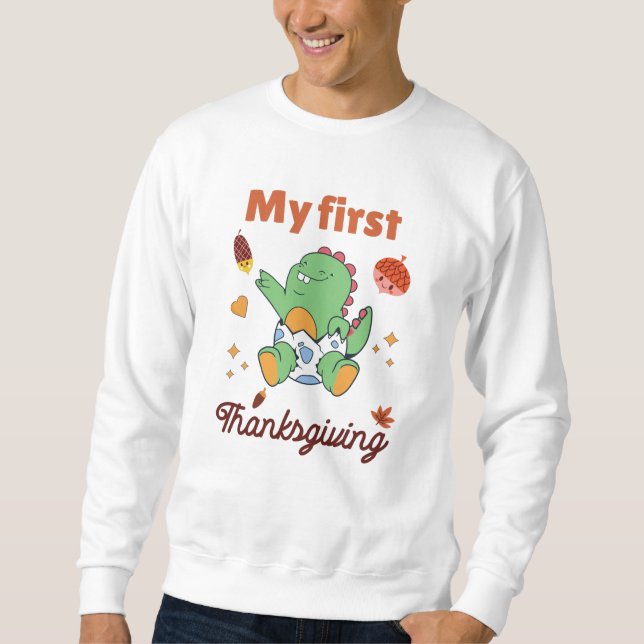 My first Thanksgiving Sweatshirt (Front)
