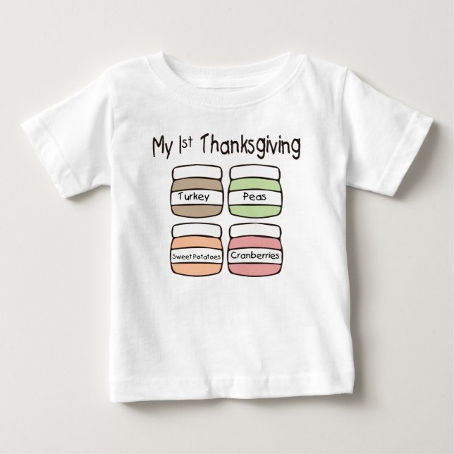 My First Thanksgiving T-Shirt (Front)