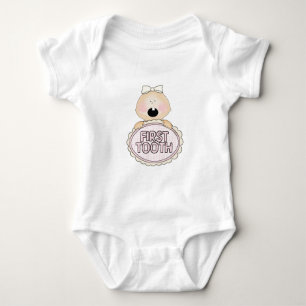My first tooth baby bodysuit