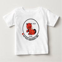 My First Valentine's Day. Baby Gift T-Shirts