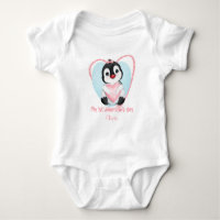My first Valentine's day Personalized Baby girl Ba