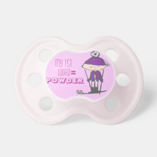 My first word pacifier
