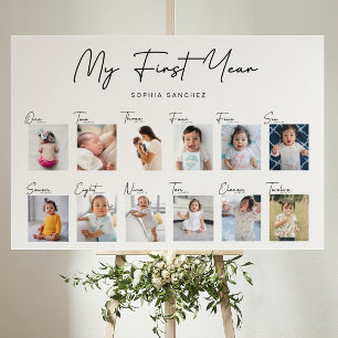 My First Year Photo Collage