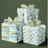 Fishing Lure Gift Wrap Gone Fishing Wrapping Paper
