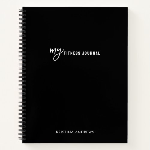 My Fitness Journal 