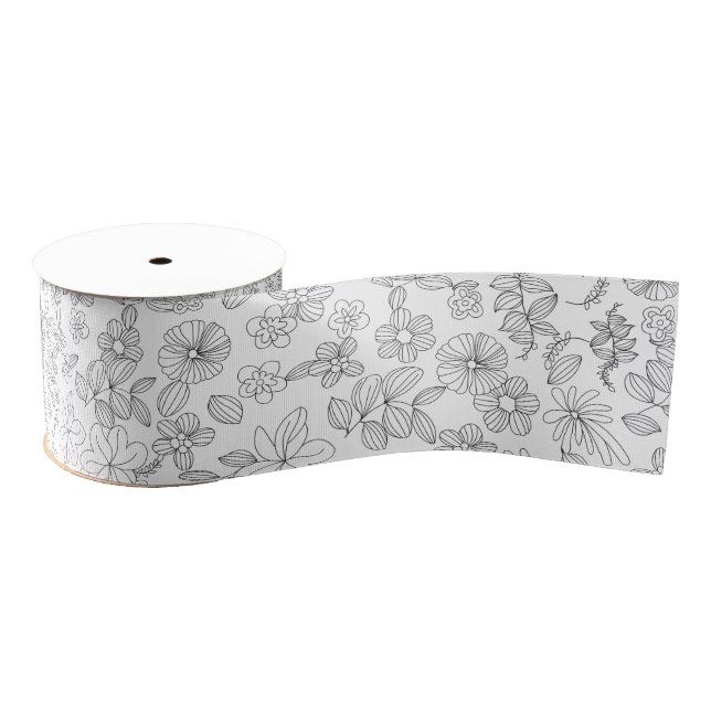 My Flower Design 3 Grosgrain Ribbon (Spool)