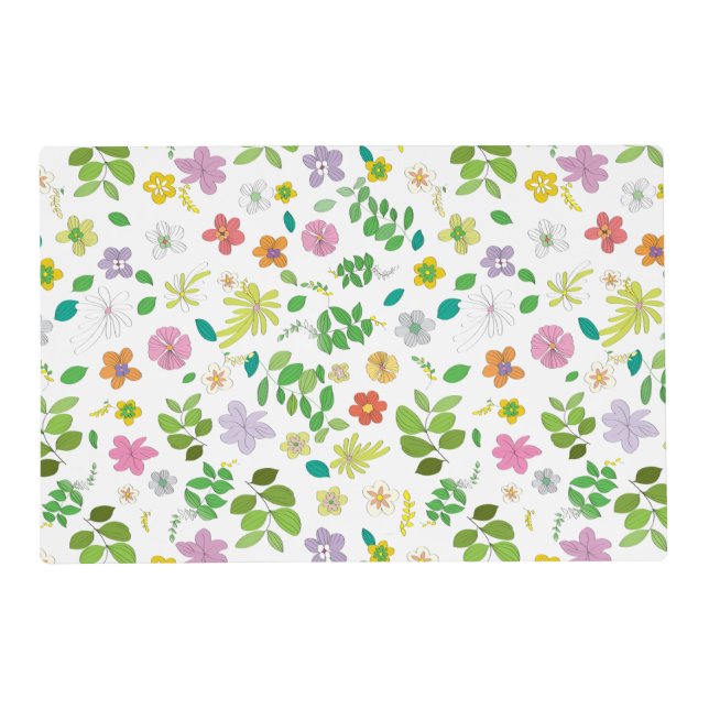 My Flower Design 6 Placemat (Front)