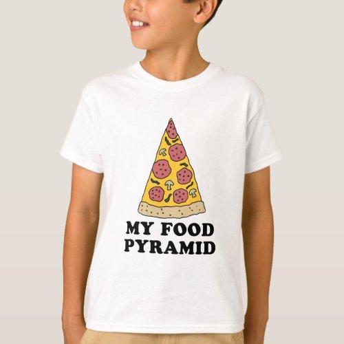 My Food Pyramid T_Shirt