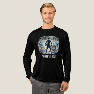 My Football Hero T-Shirt | Soccer Player Fan Desig Tri-Blend Shirt