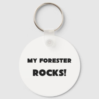 MY Forester ROCKS! Keychain