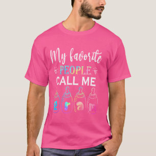 My Fovorite People Call Me Gram, Funny Design T-Shirt