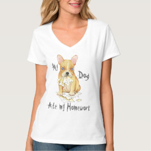 My French Bulldog Ate My Homework T-Shirt