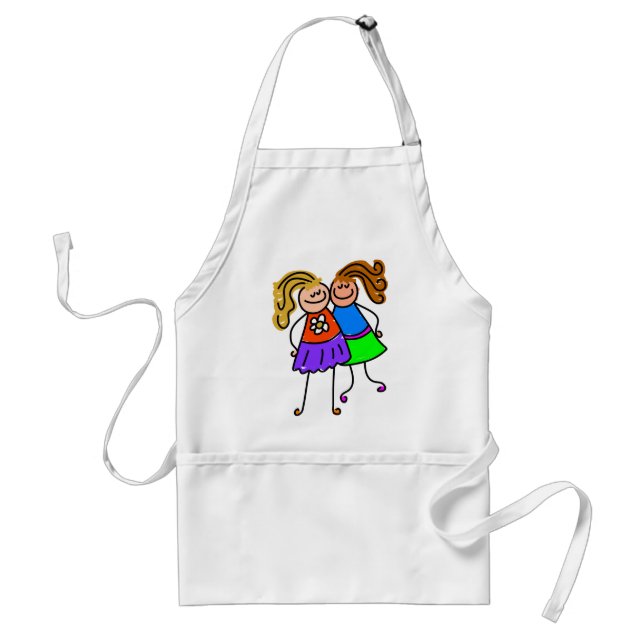My Friend Adult Apron (Front)