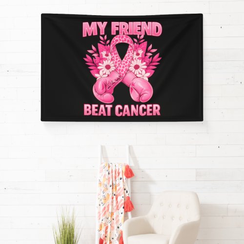 My Friend Beat Cancer Banner