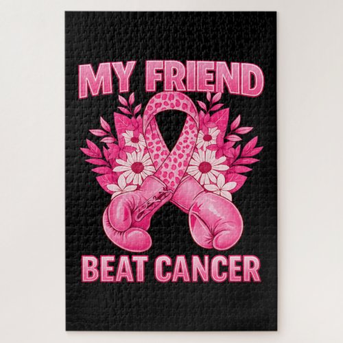 My Friend Beat Cancer Jigsaw Puzzle