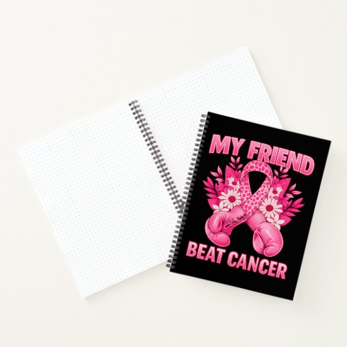 My Friend Beat Cancer Notebook