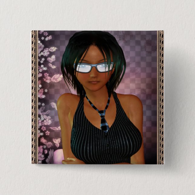 My Friend Emily # 1 Pinback Button (Front)