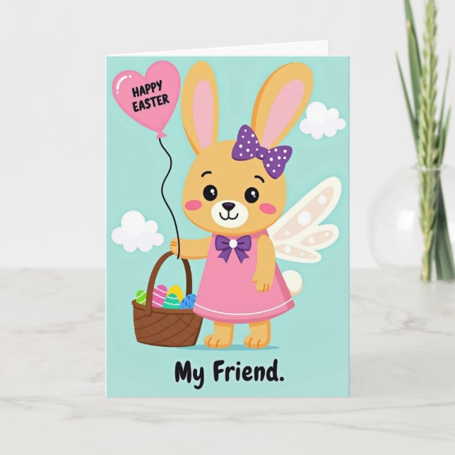 My Friend Happy Springtime Card (Front)