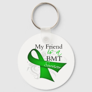 My Friend is Bone Marrow Transplant Survivor Keychain