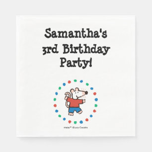 My Friend Maisy Birthday Napkins