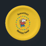 My Friend Maisy Birthday Paper Plates<br><div class="desc">Maisy is everyone's best friend! Lucy Cousins's adorable,  friendly mouse with her bright red shirt and blue pants will appeal to kids of all ages and interests. This cute and fun design will put a smile on your face.</div>