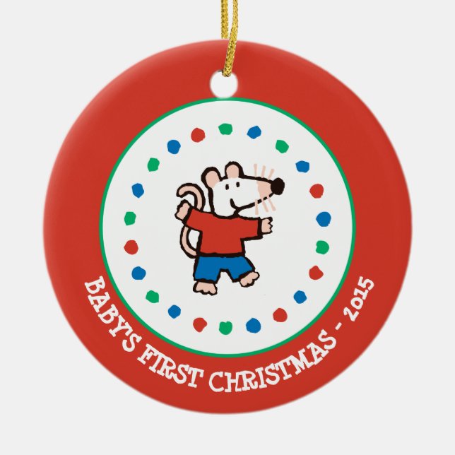 My Friend Maisy Ceramic Ornament (Front)